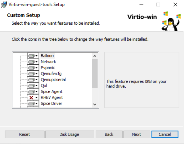 Virtio-win. Virtio-win-0.1.225. Virtio Driver vs others. Guest tools